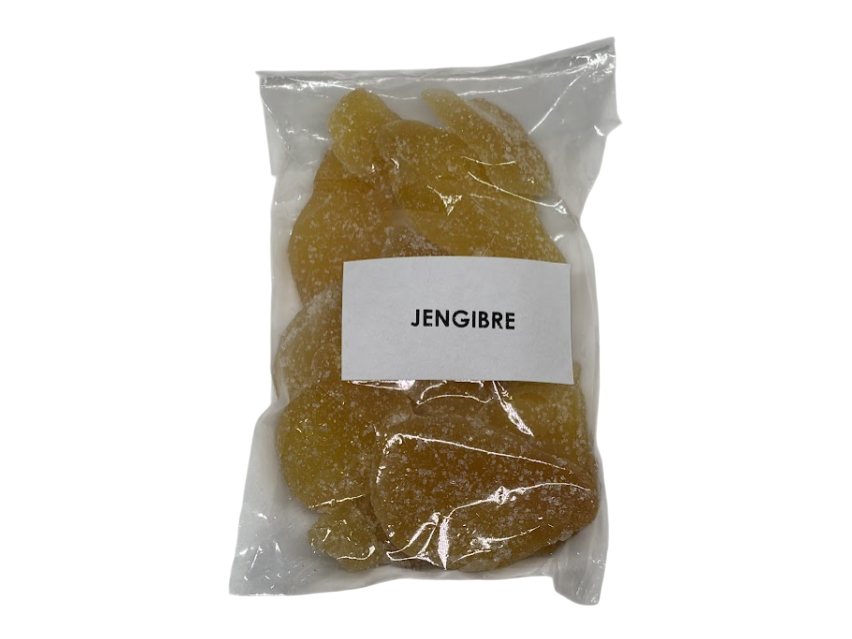 Jengibre Glaseado Rodajas