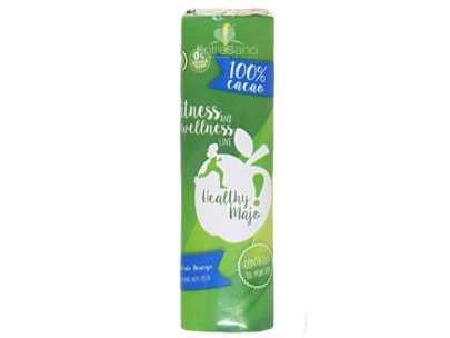 Chocolate mini barrita 100% Cacao x 20 Gr - Healthy Majo