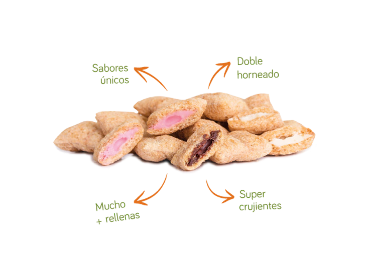 Almohaditas Rellena de Avellana