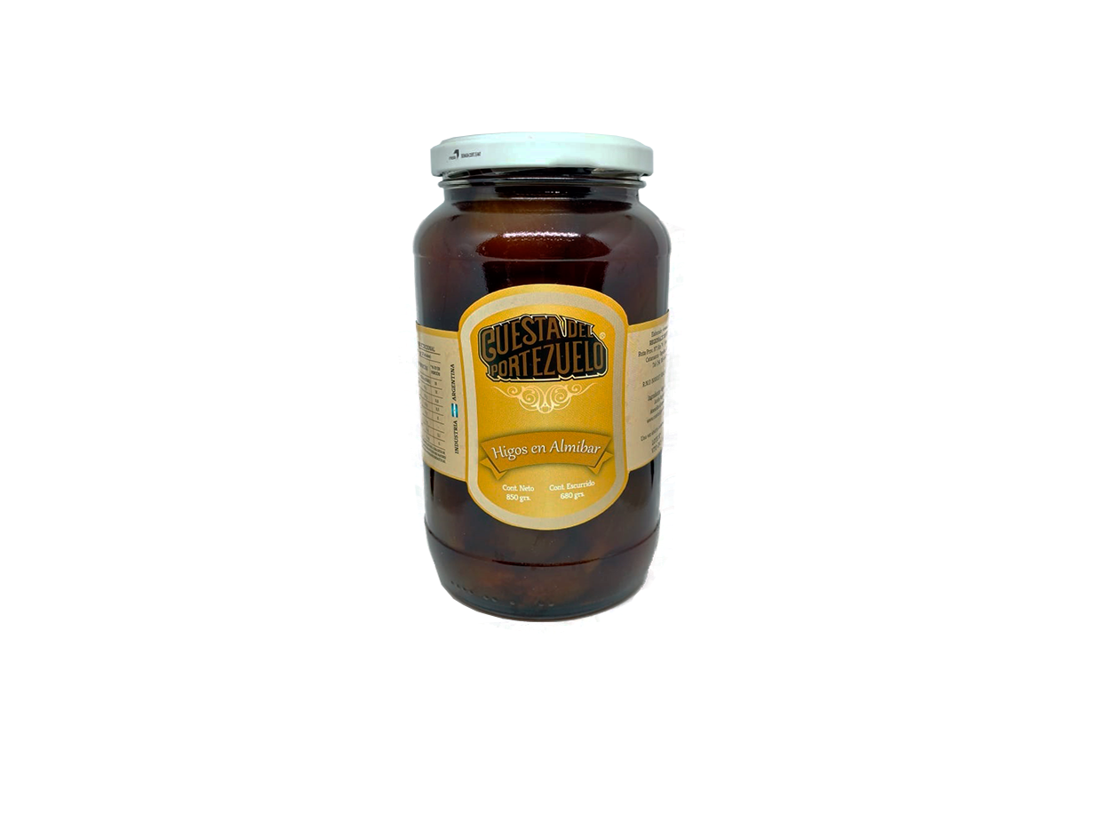 Higos En Almibar x 450gr - Cuesta del Portezuelo