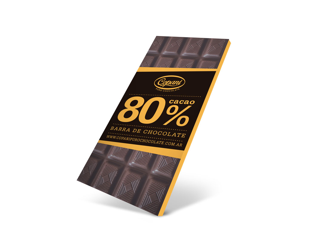 Chocolate 80% Cacao 63gr - Copani