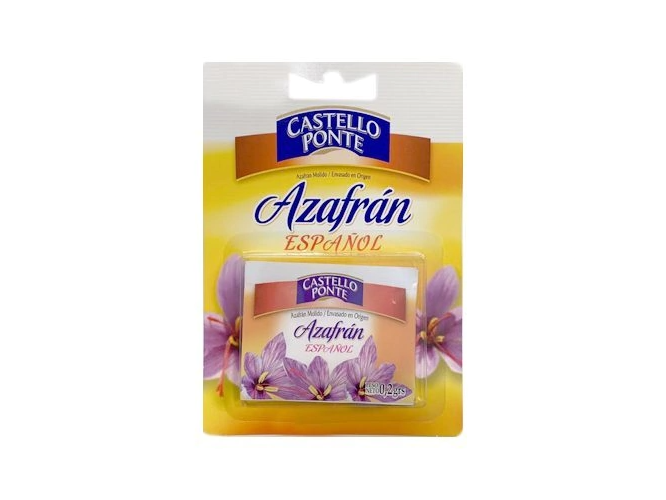 Azafran Español Molido 0,2 gr - Castello Ponte