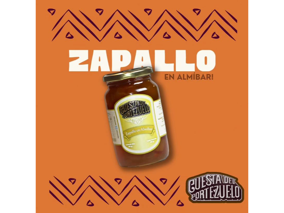 Zapallo En Almibar x 450gr - Cuesta del Portezuelo