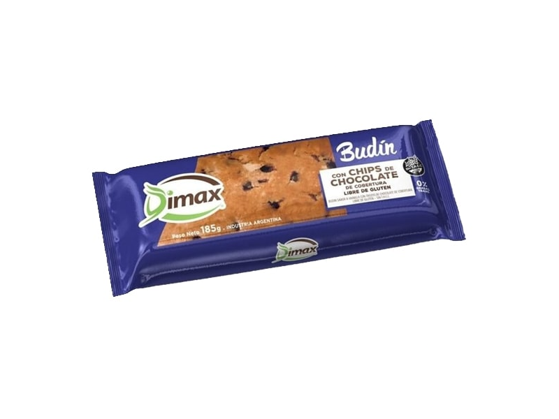 Budin Chips de Chocolate S/Tacc – Dimax