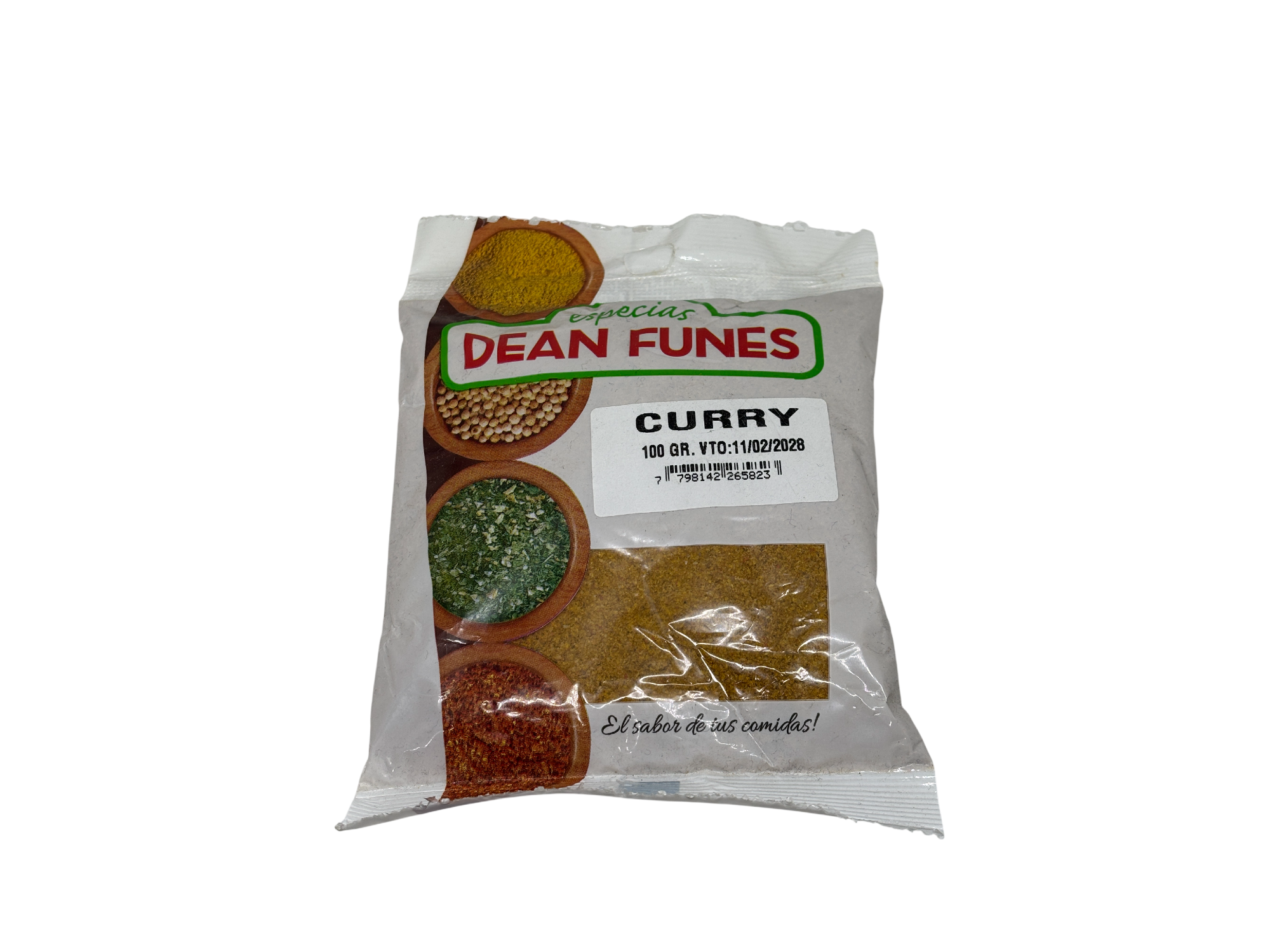 Curry x 100gr - Dean Funes