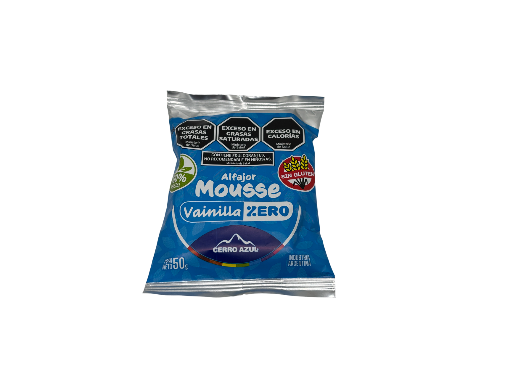 Alfajor Mousse de Vainilla Sin Azucar