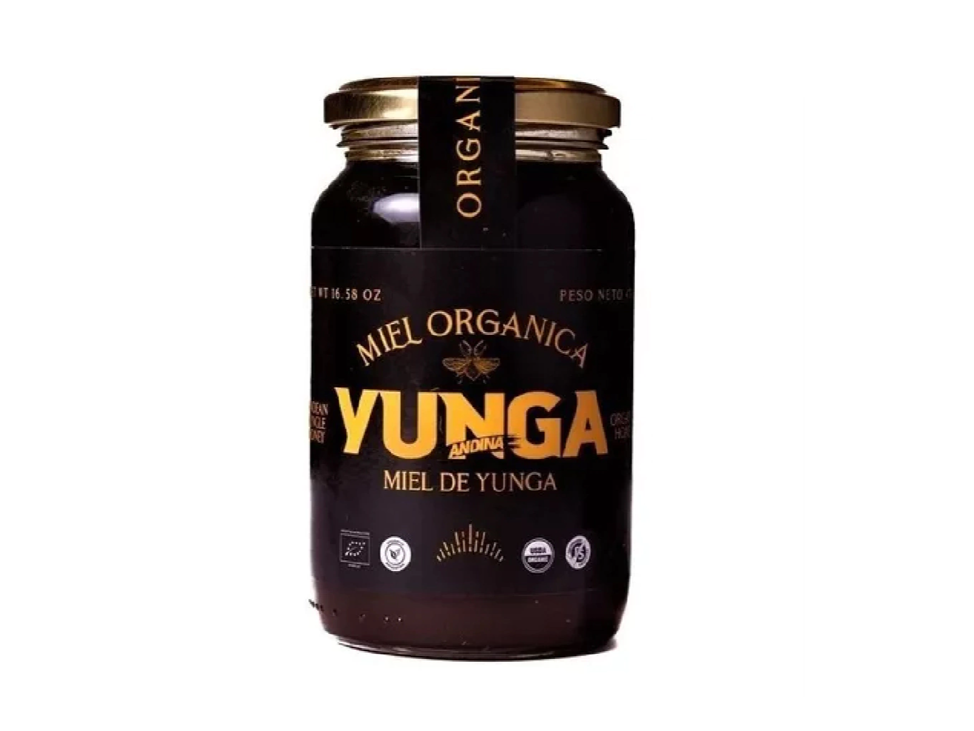 Miel Organica Yunga x 470 gr