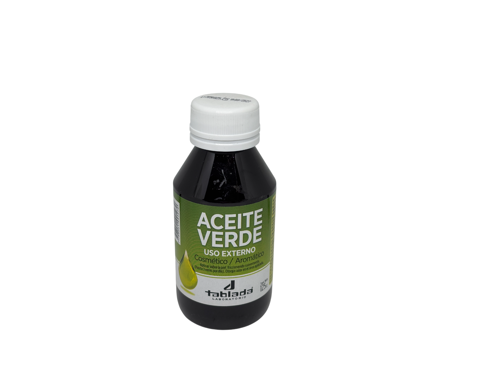 Aceite Verde x 125 cc. - Esmeralda - Tablada