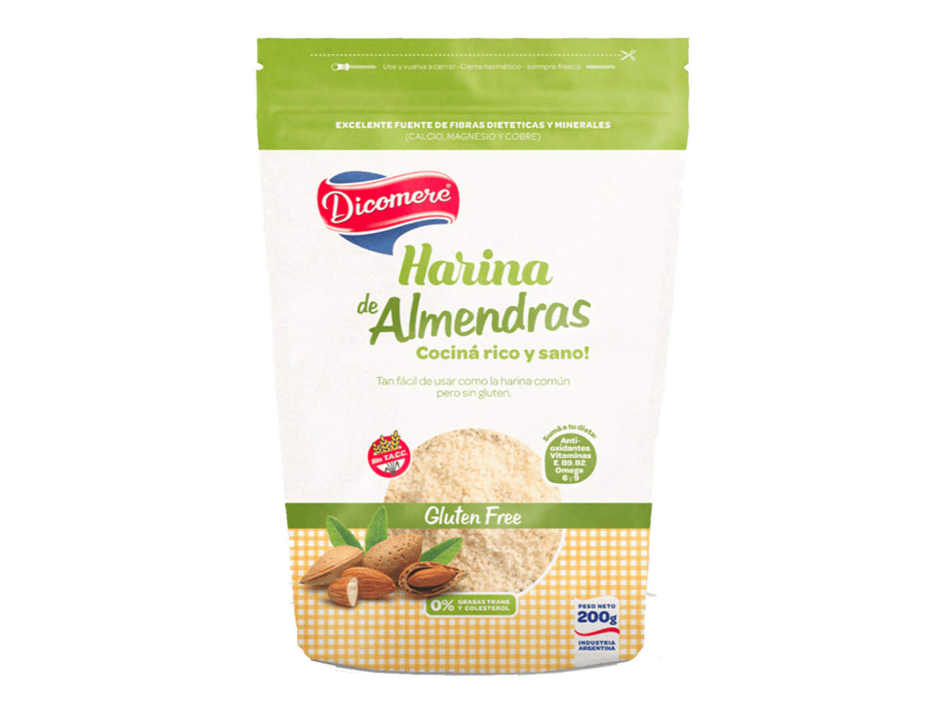 Harina de Almendras x 200 gr - Dicomere