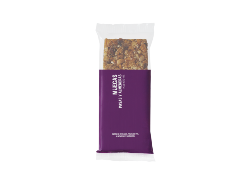 Barritas de Cereales (Pasas y Arandanos) Sin Azucar - Muecas