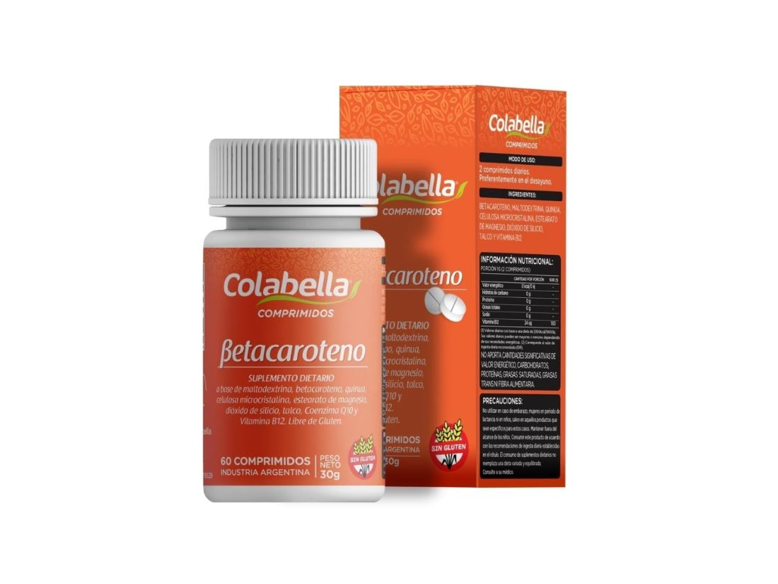 Betacarotenos 60 Comprimidos