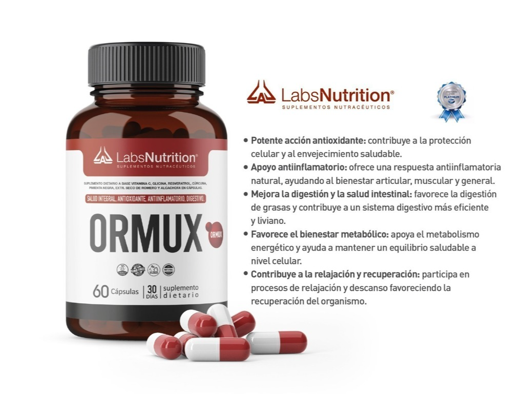 Ormux - Suplemento Regenerador Celular