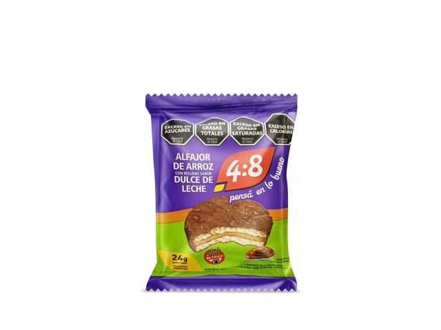Alfajor De Arroz 4:8 Negro