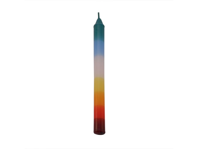 Vela Larga 7 Colores x 1