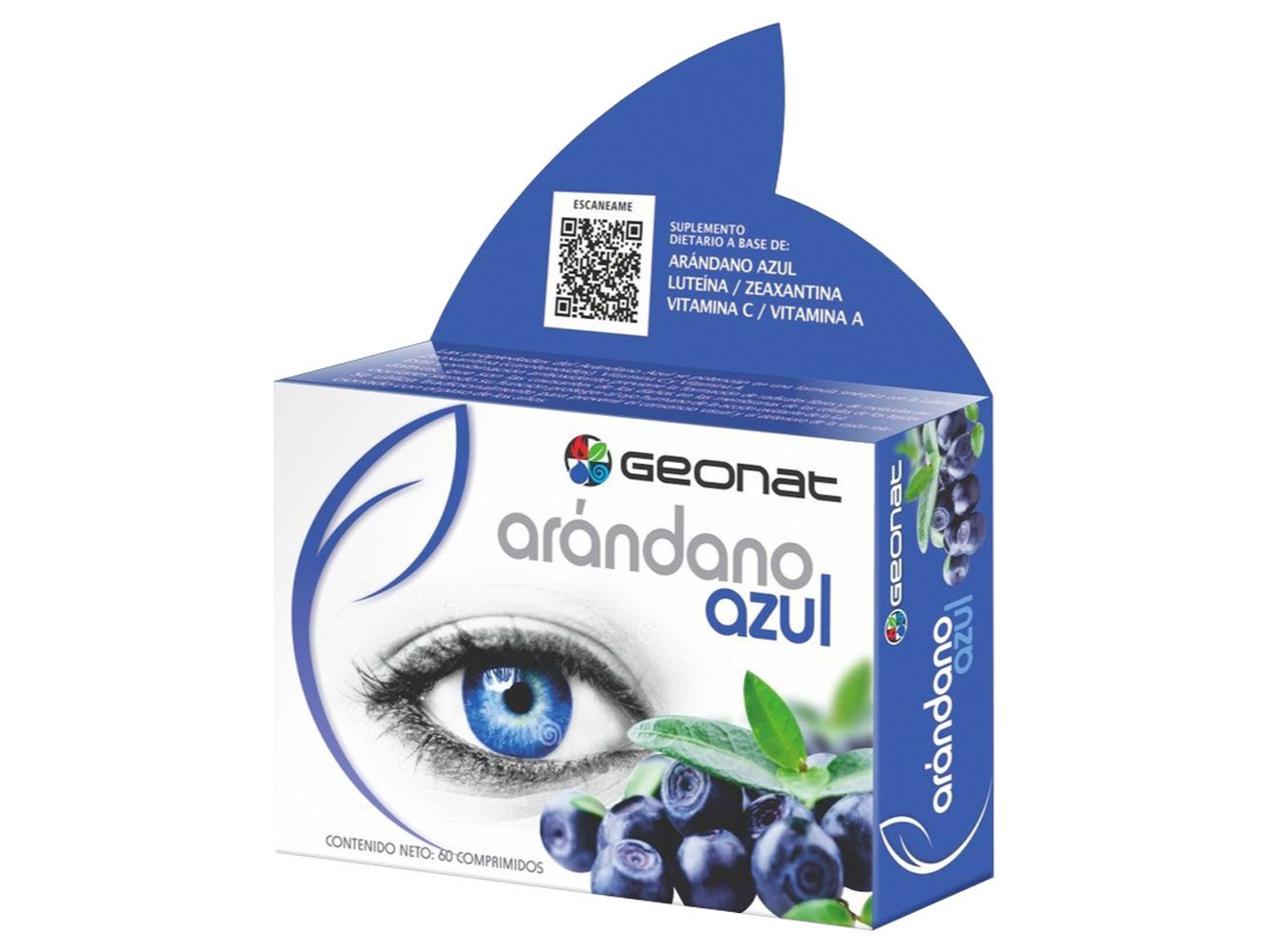 Arandano Azul x 60 comp Geonat