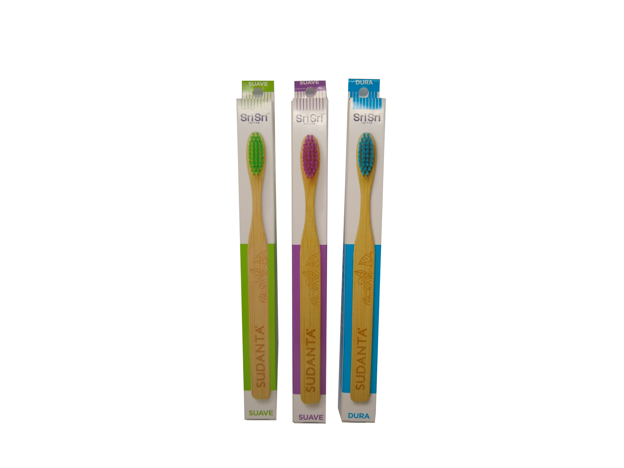 Cepillo de Dientes Bambu SriSri / Meraki Cerda Dura