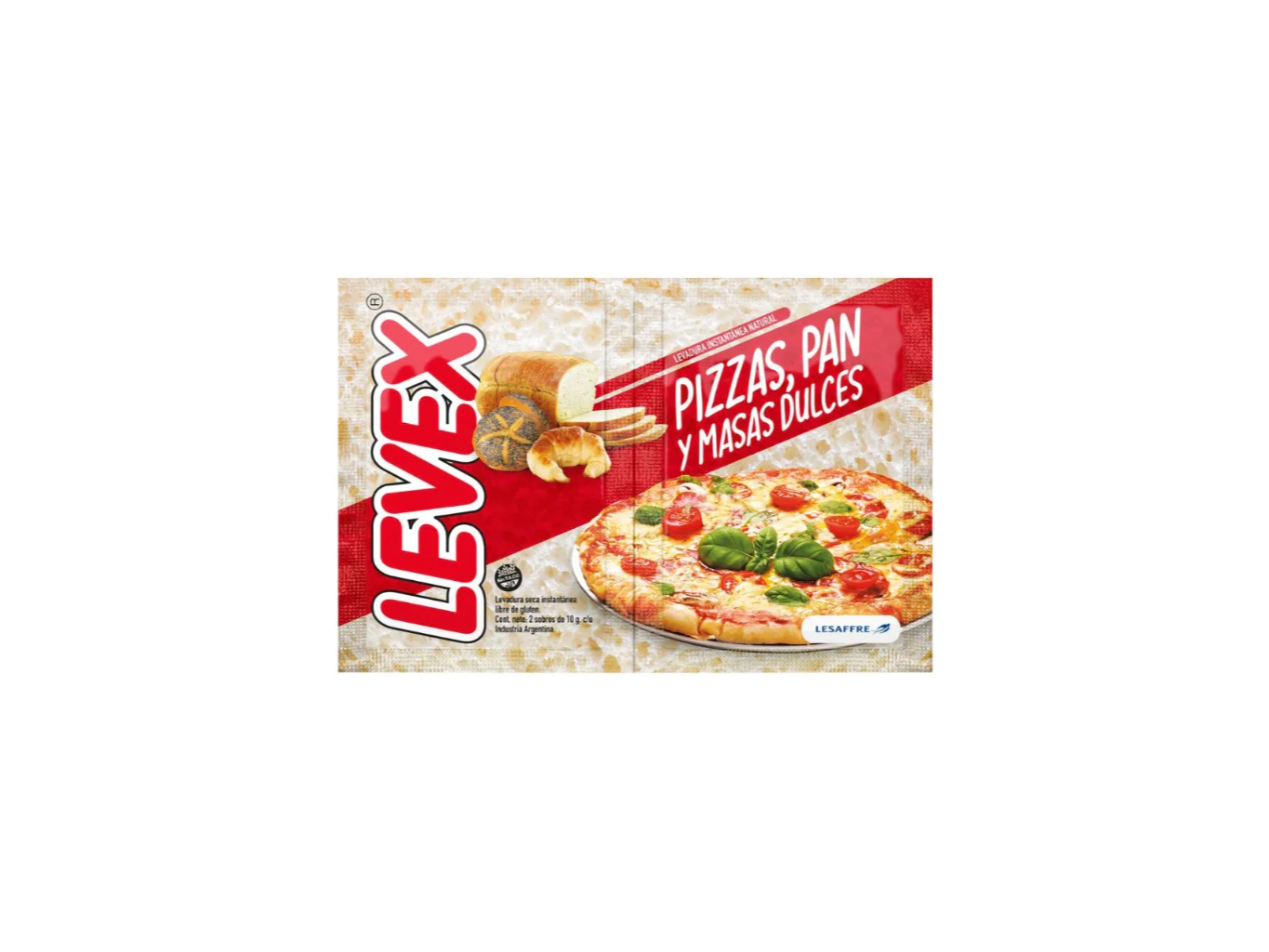 Levadura Instantanea 20 gr. Levex