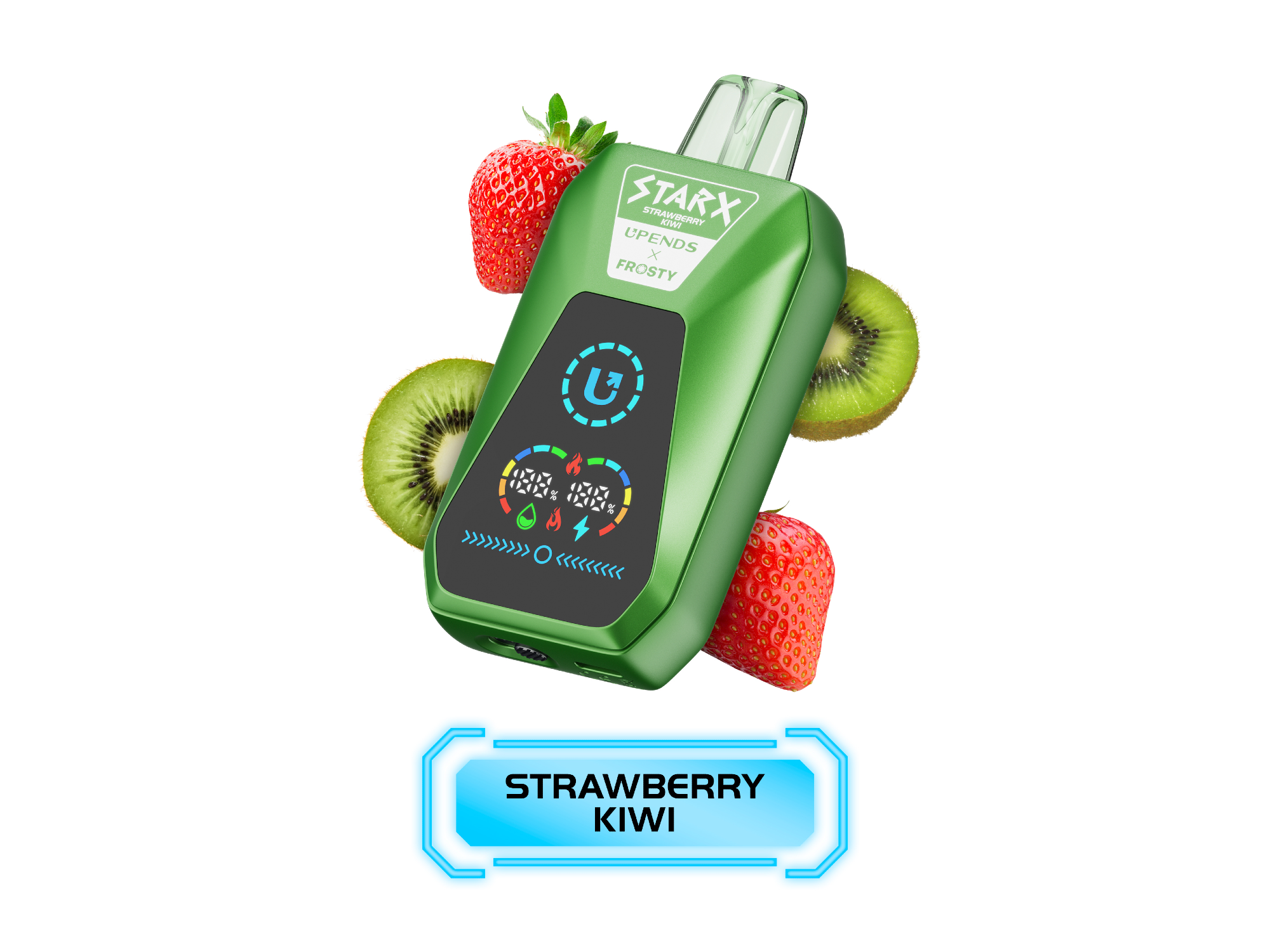 Frosty starx 20k puffs strawberry kiwi