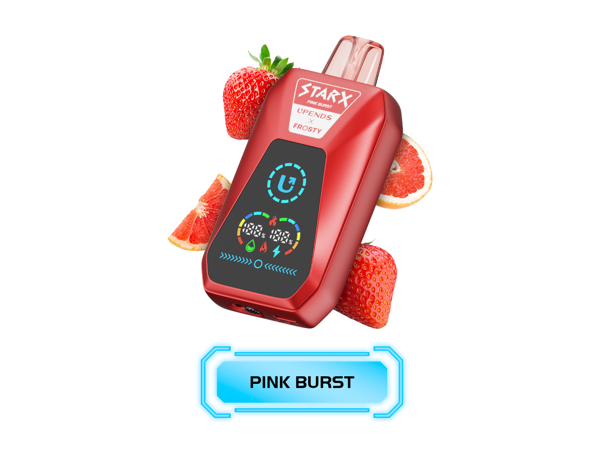 Frosty starx 20k puffs pink burst