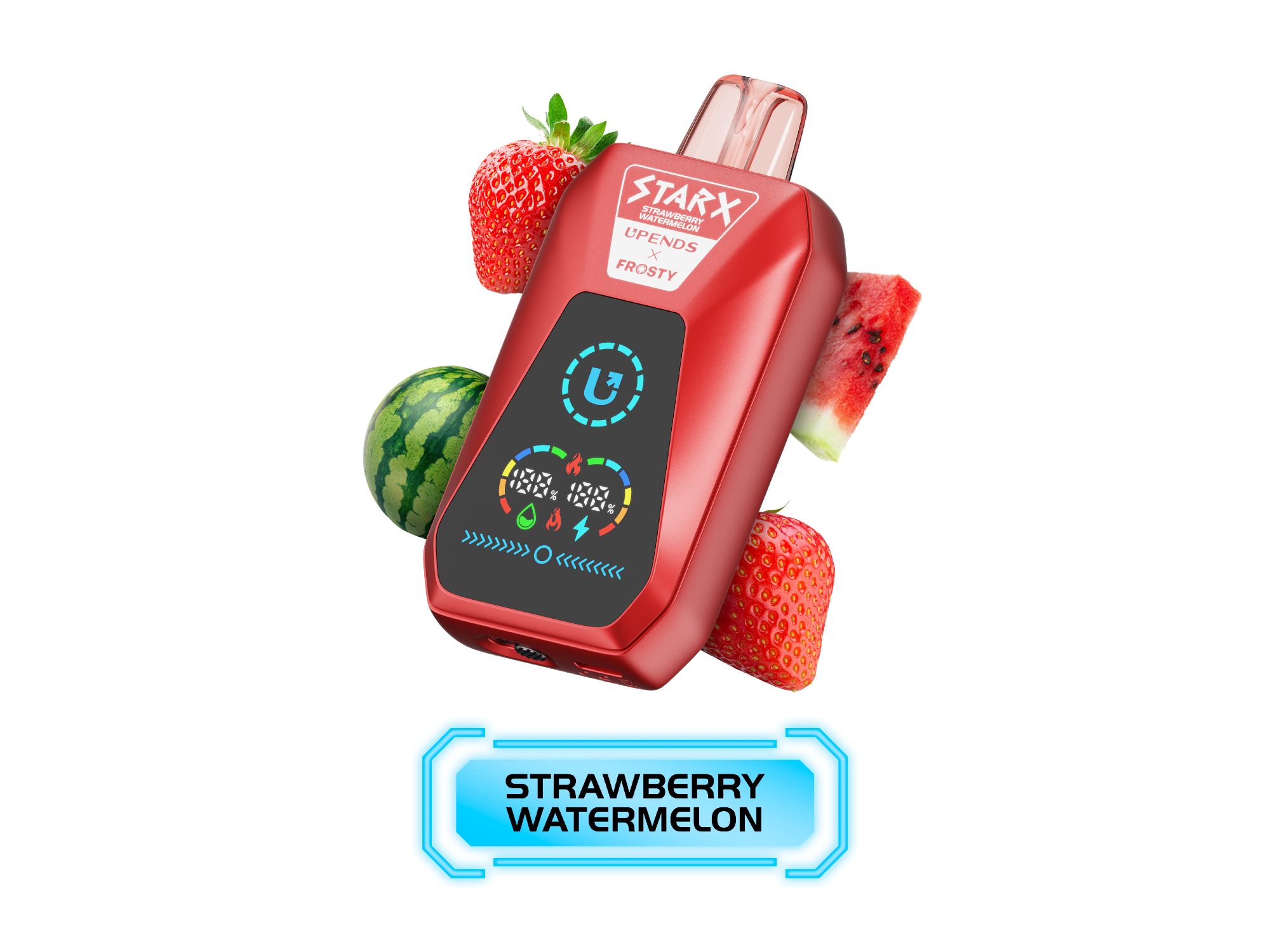 Frosty starx 20k puffs strawberry watermelon