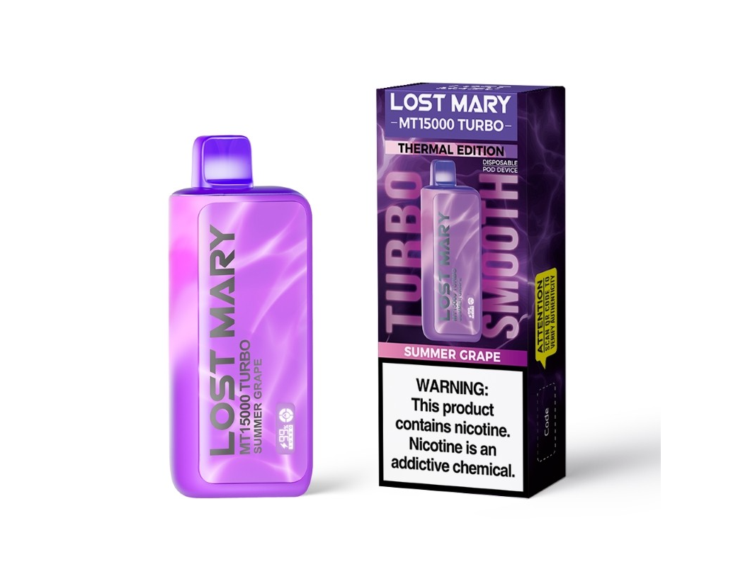 Lost mary 15k puffs summer grape