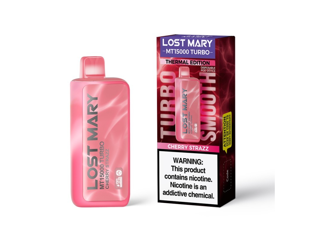 Lost mary 15k puffs cherry strazz