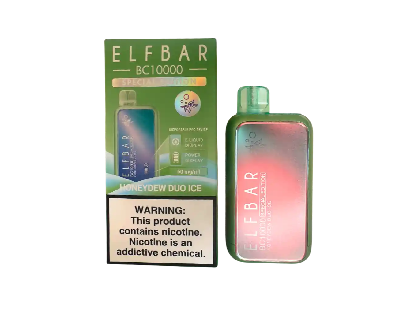 Elfbar bc10000 special edition honeydew duo ice