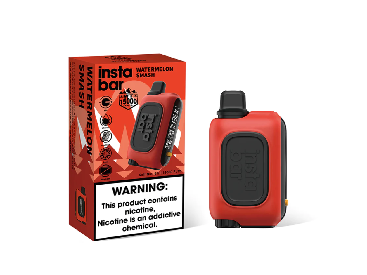 Instabar wt 15000 puffs watermelon smash