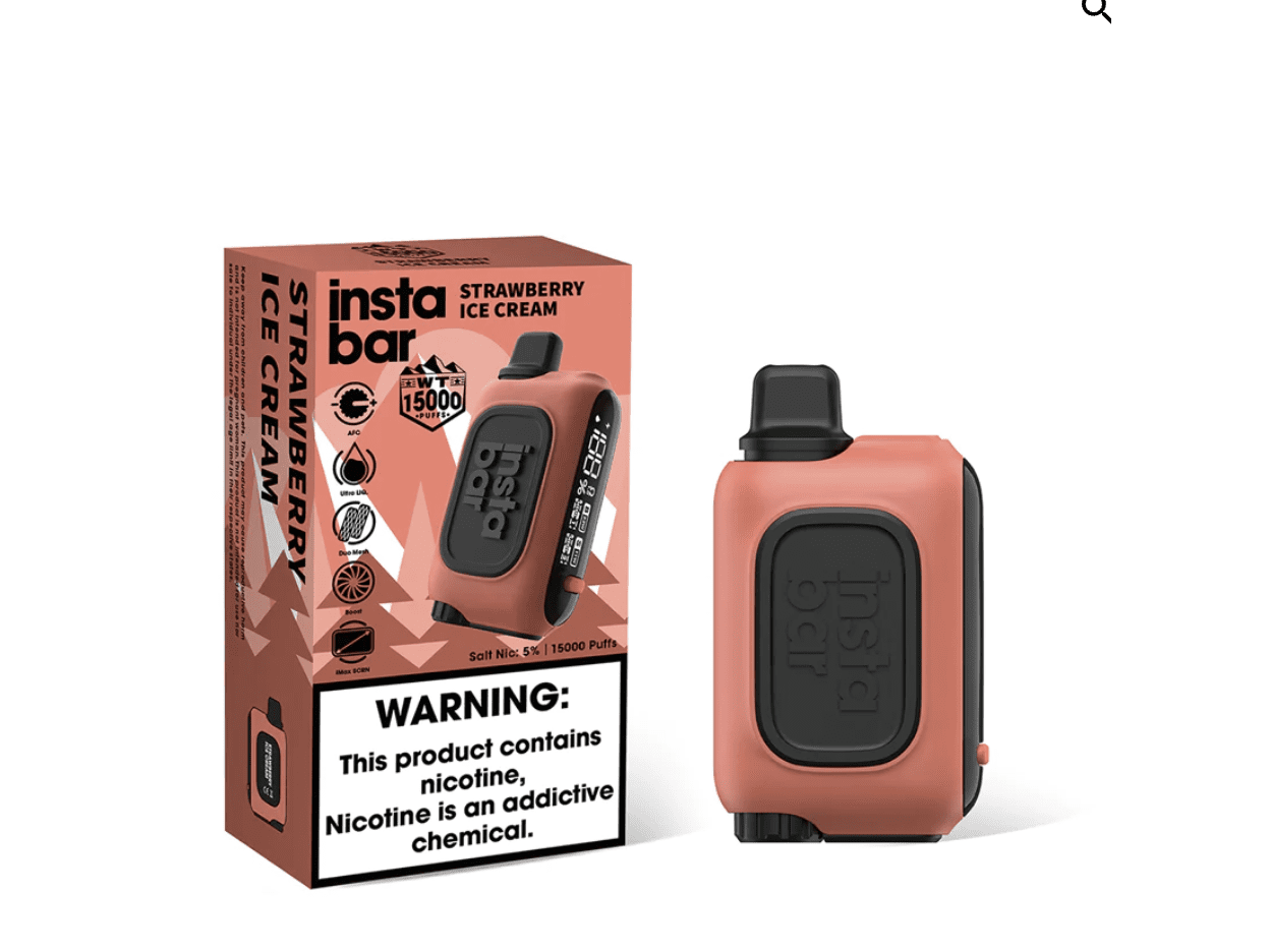 Instabar wt 15000 puffs strawberry ice cream