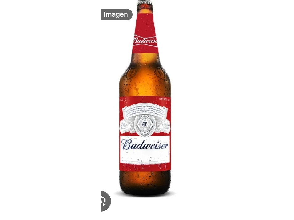 Cerveza budweiser 1lts