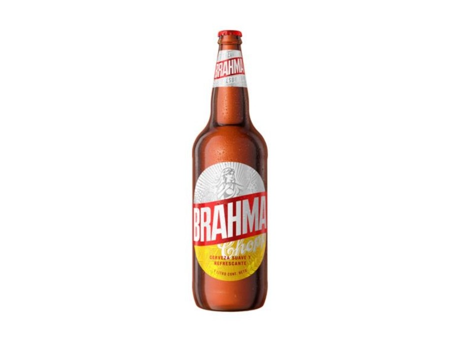 Cerveza brahma 1lts