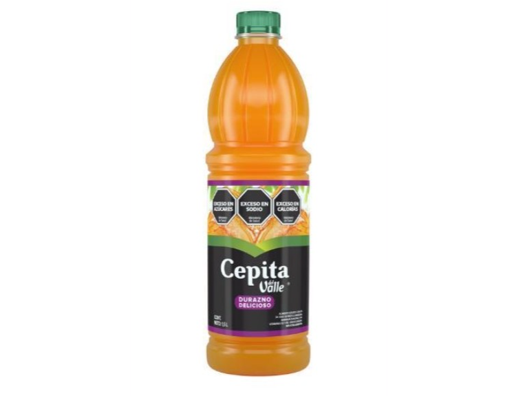 Cepita de 1.5 lts durazno delicioso