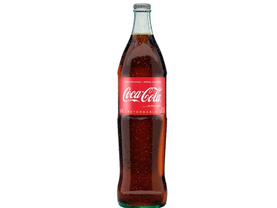Coca cola 1lts vidrio