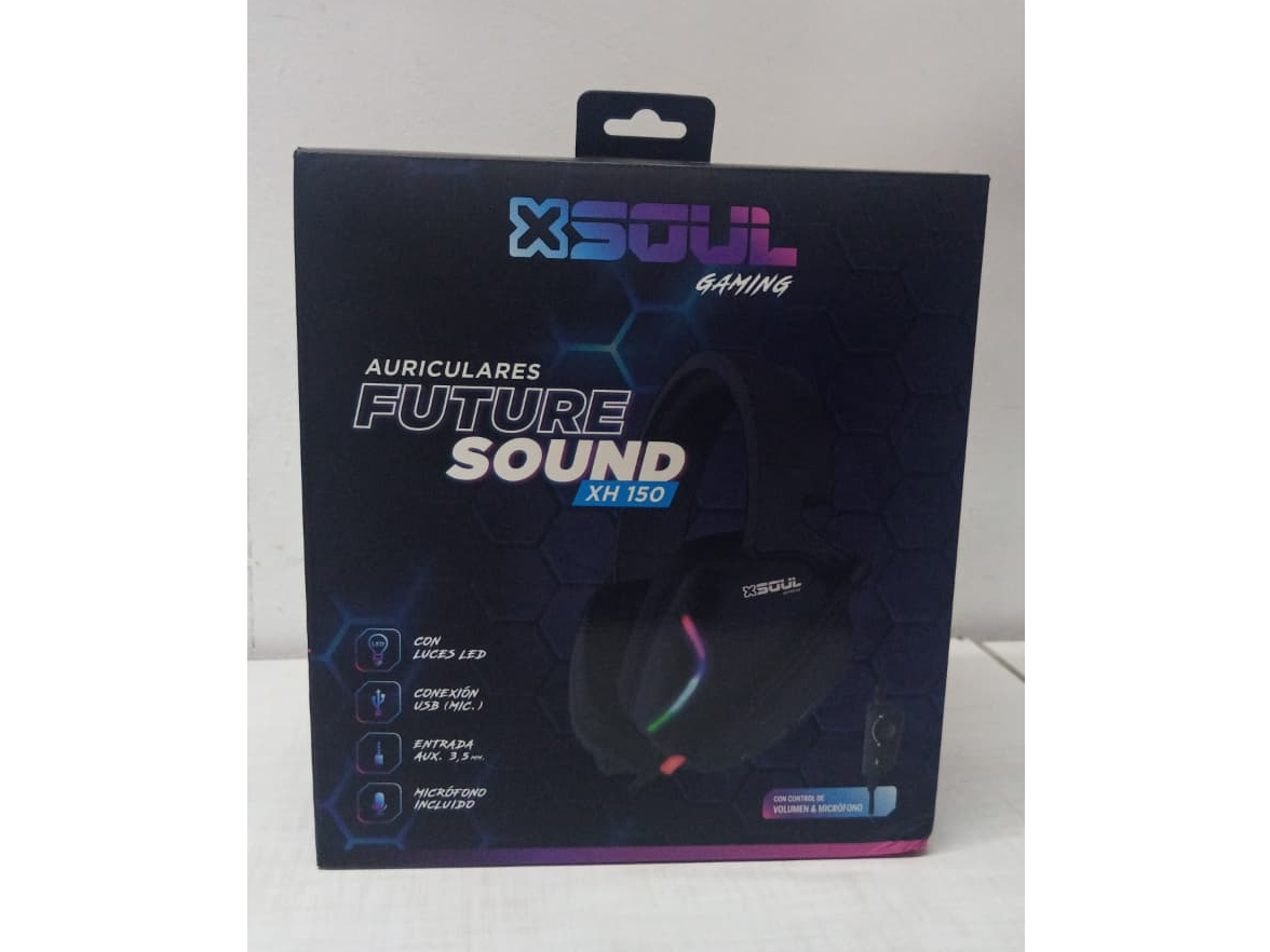 Auriculares SOUL GAMING - FUTURE SOUND  XH 150