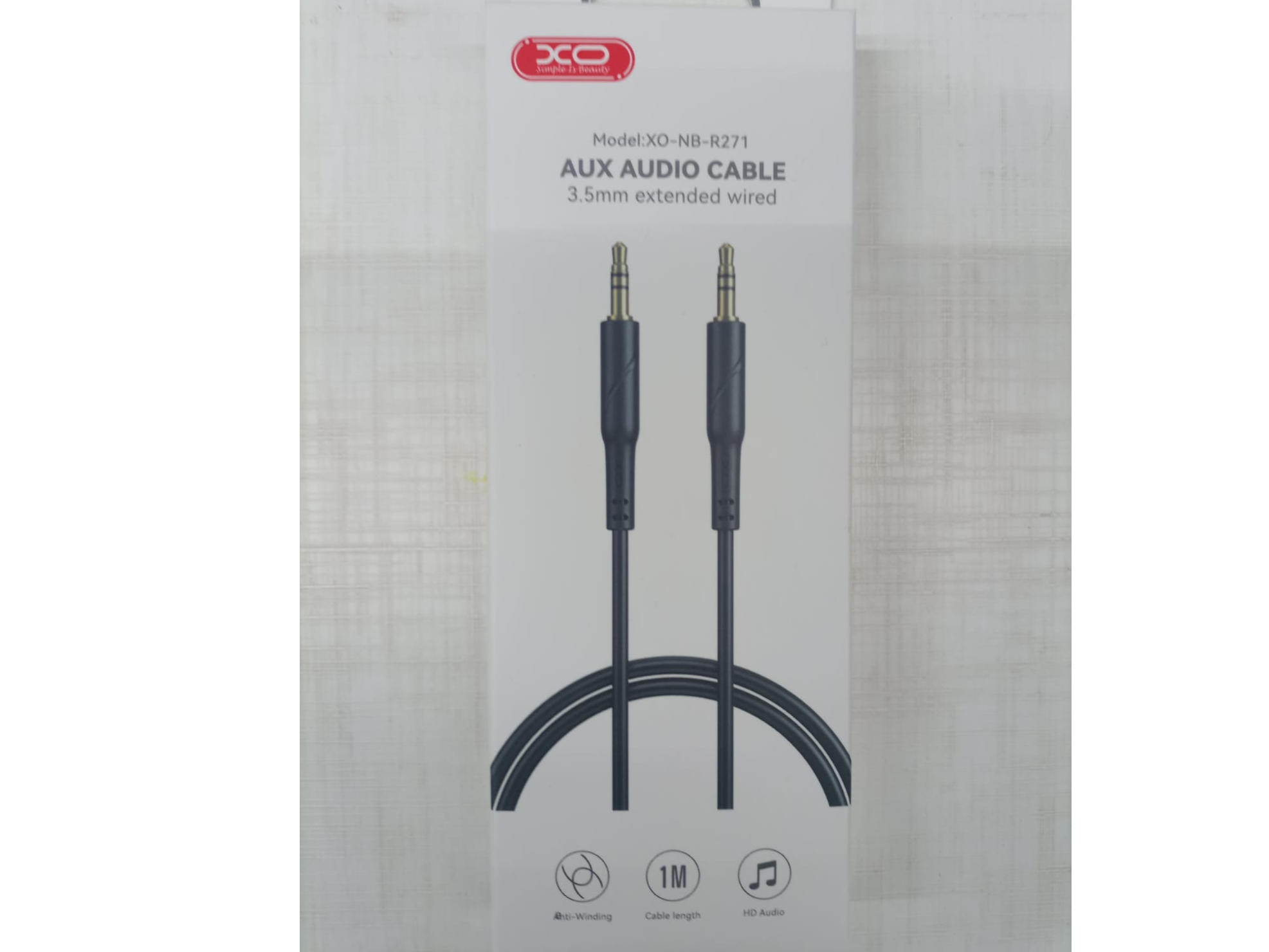 AUX AUUDIO CABLE - XO- NB R271