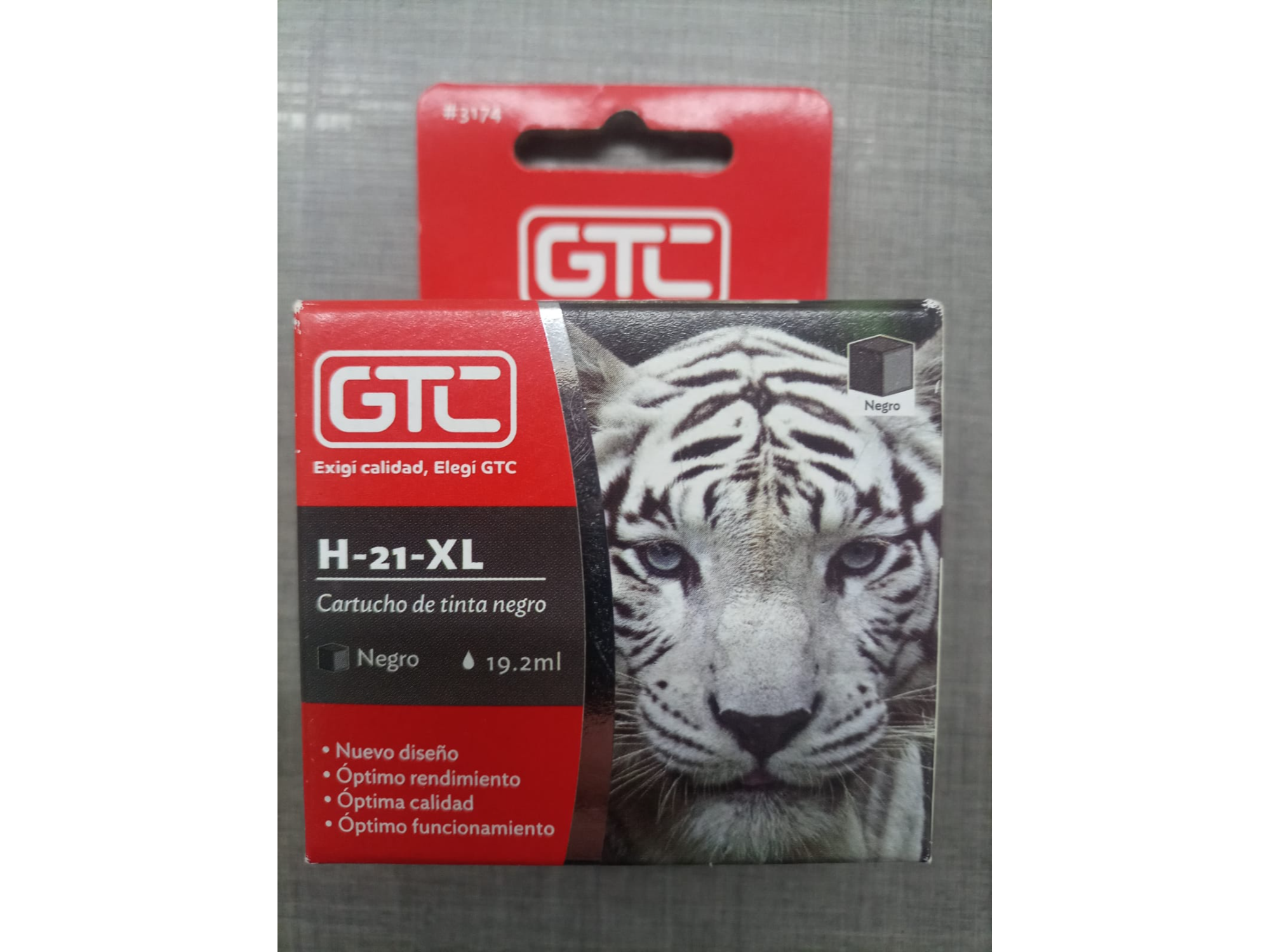 H - 21 - XL 19,2ml NEGRO