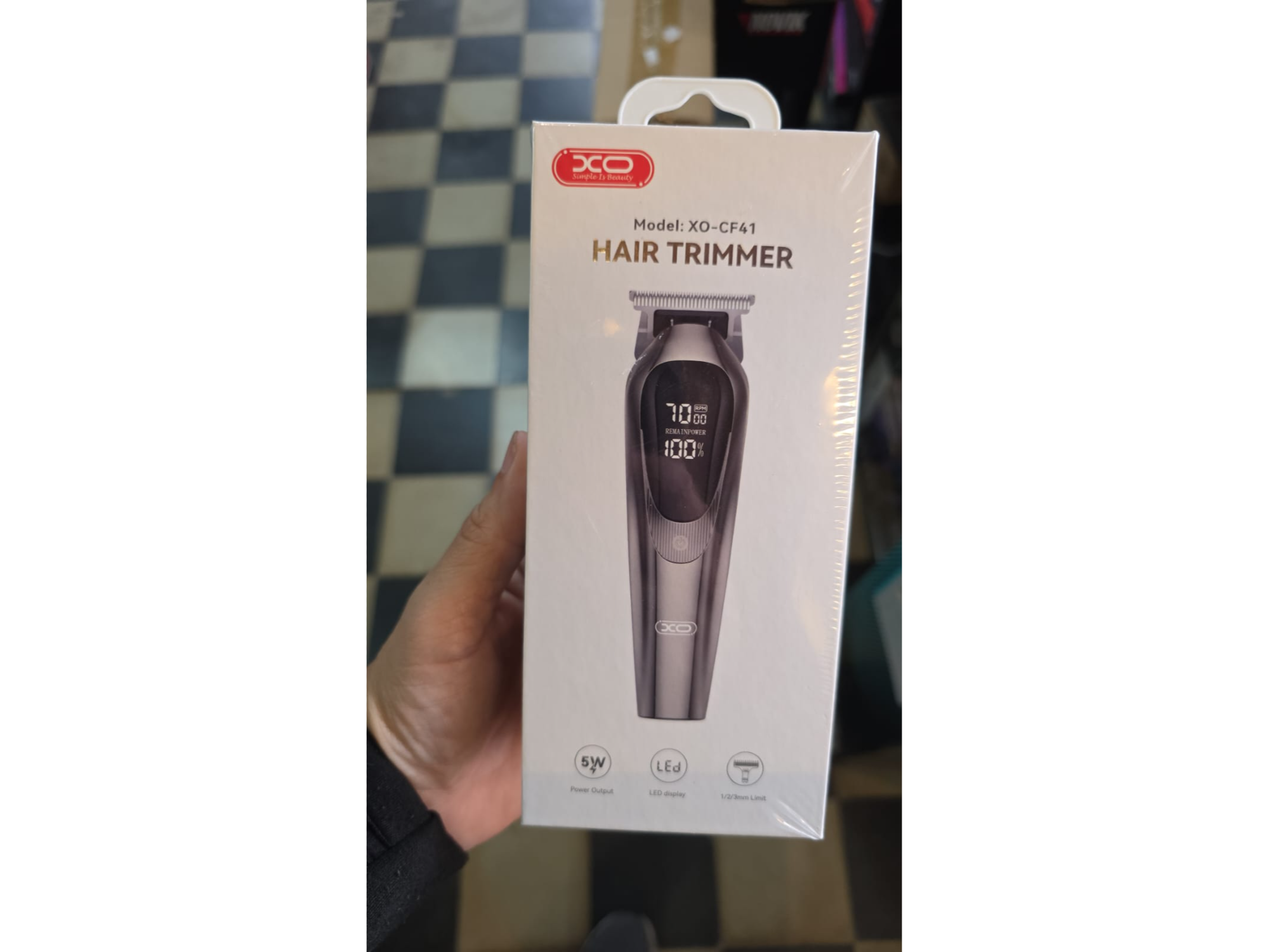 CORTADORA DE PELO