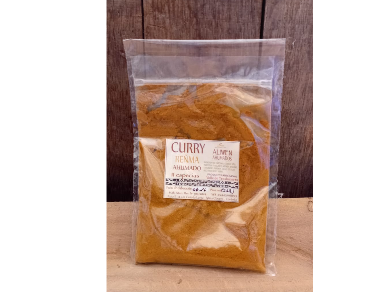 Curry Ahumado "Aliwen"