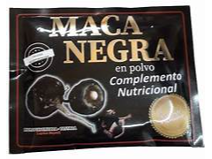 Maca  negra peruana