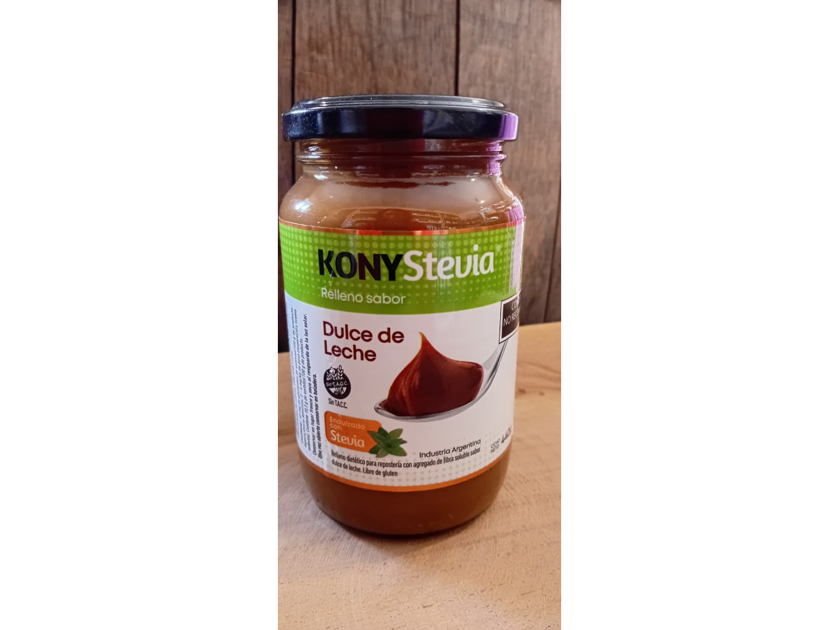 Dulce de leche con stevia Kony