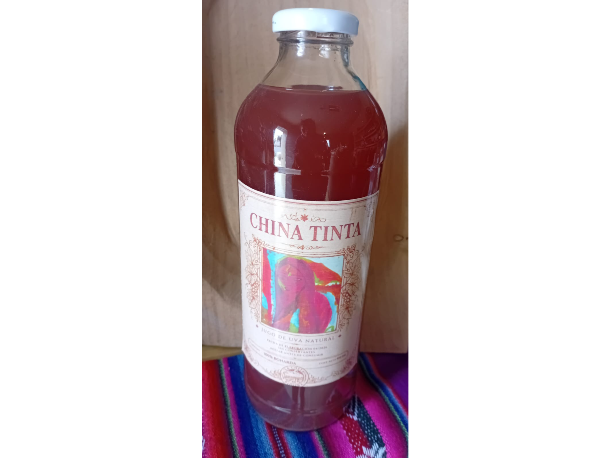 Jugo de uva (sin conservantes) "China Tinta"