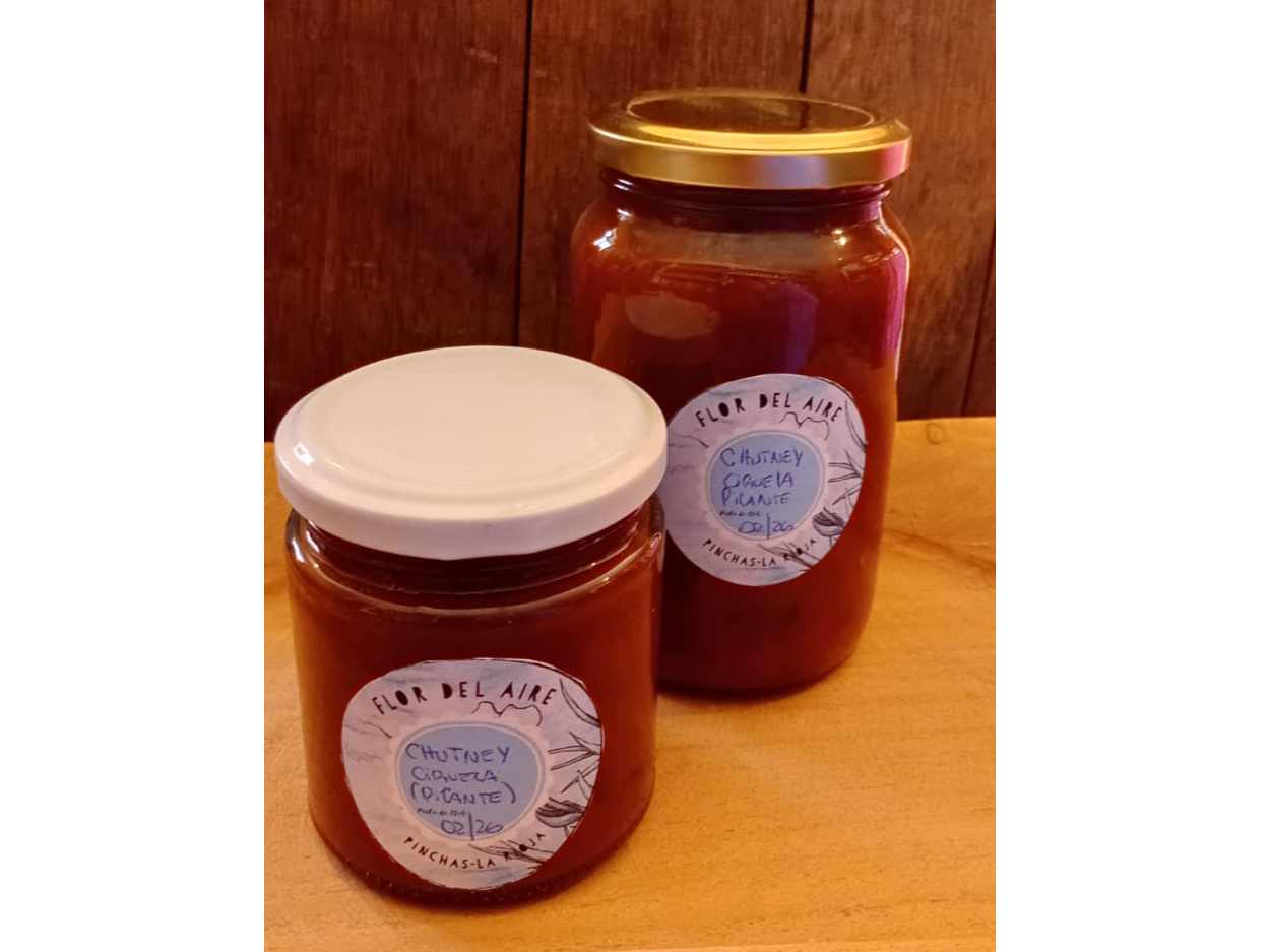 Chutney de ciruela picante