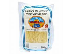 Fideos de arroz finos "Soyarroz"