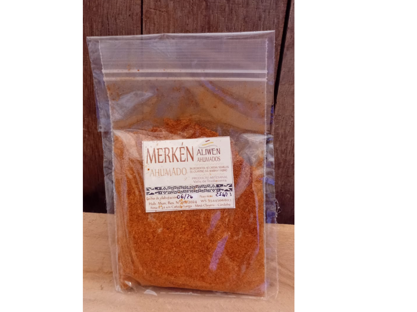 Merkén Ahumado "Aliwen"