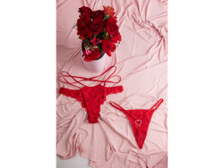 #934 PACK X 2 COLALESS ROJO TALLE 2