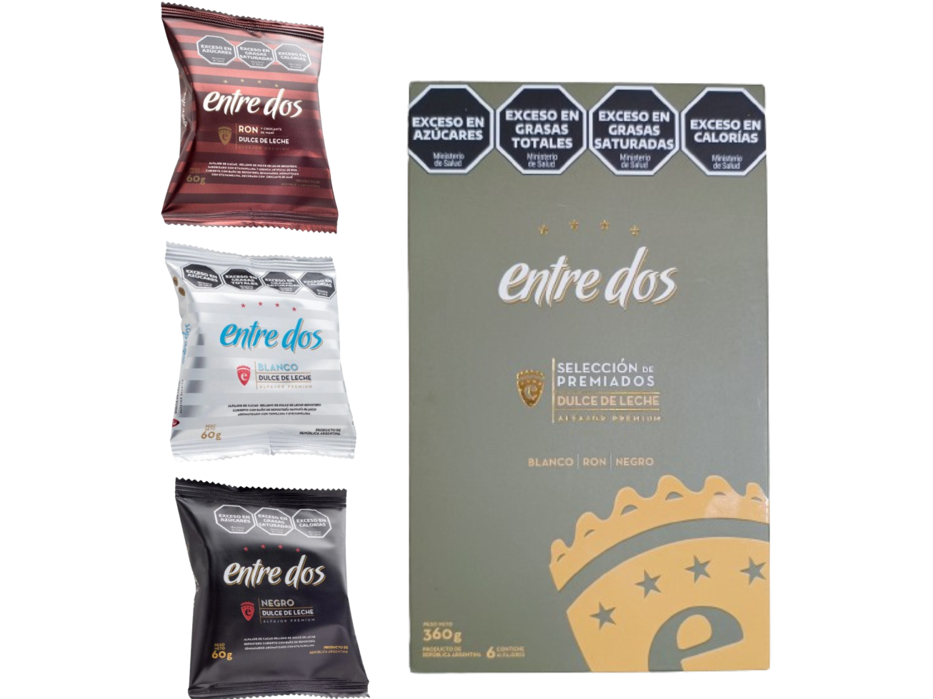 Estuche Chocolate selección x 60grs.