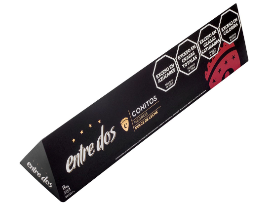 Estuche Conitos Negros x 6u.