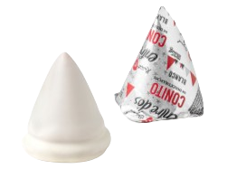 Caja Exhibidora Conitos Blancos x15 u.