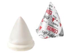 Caja Exhibidora Conitos Blancos x15 u.