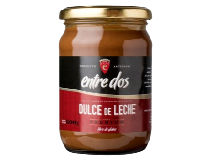 Dulce de leche vidrio 800g - Bulto x6u.